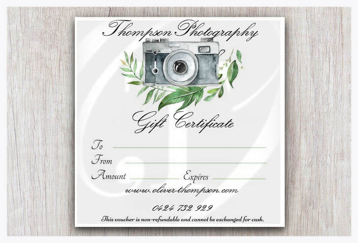 Photography voucher is a great family gift idea 